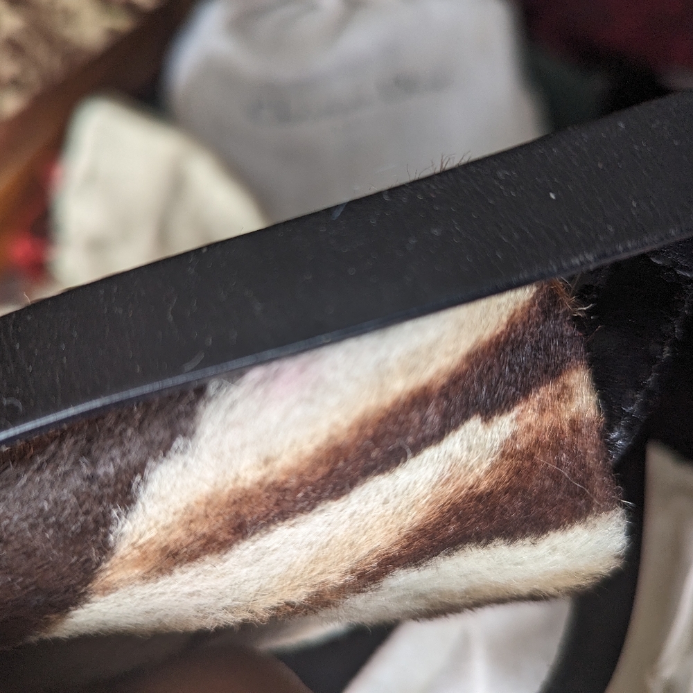 💥RARE💥💯FENDI PONY HAIR & MIRROR BAGUETTE - Picture 15 of 17